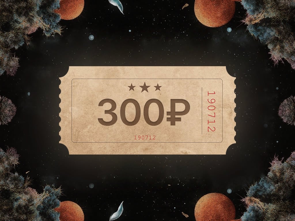 Приз Купон 300р от mgmarket